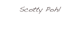 Scotty Pohl